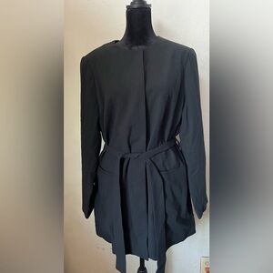 Banana Republic Collarless Jacket. Women’s size 12. NWOT